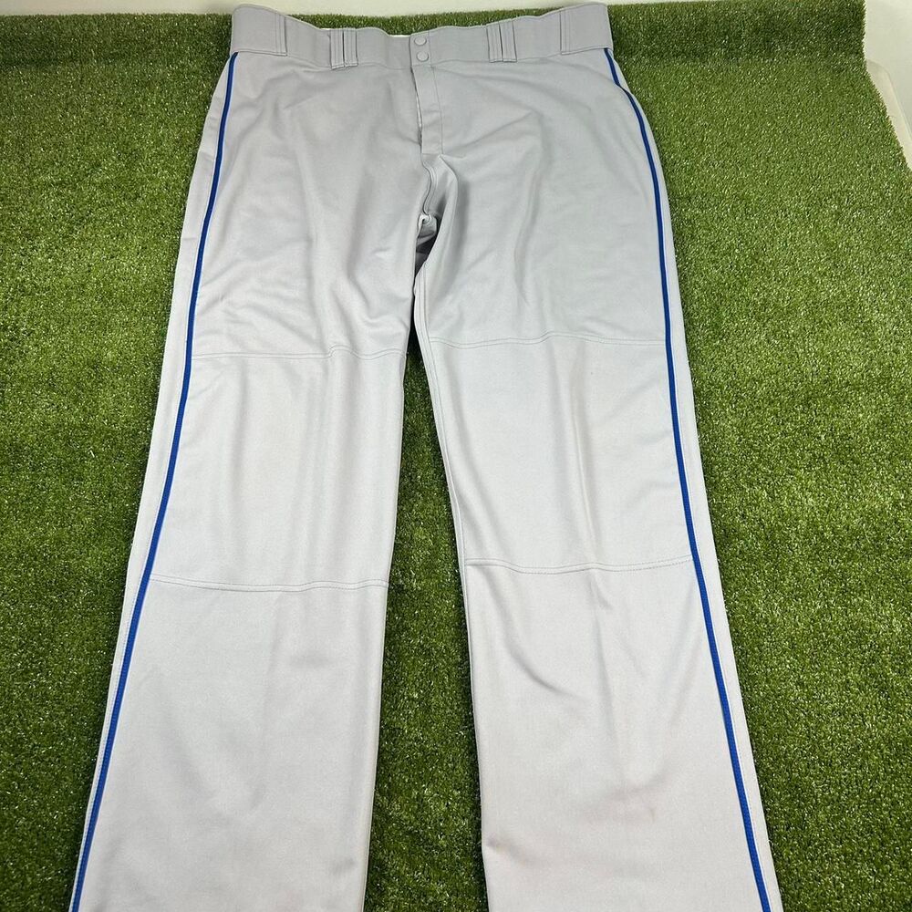 Easton Men's Grey and Blue Trousers
